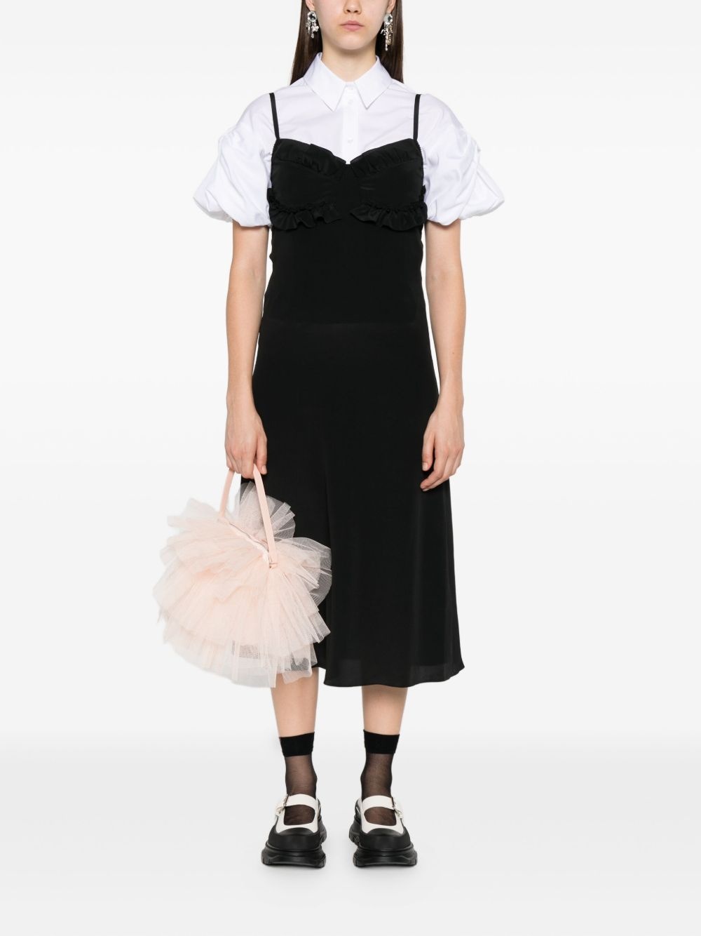 ruffled midi dress - 2