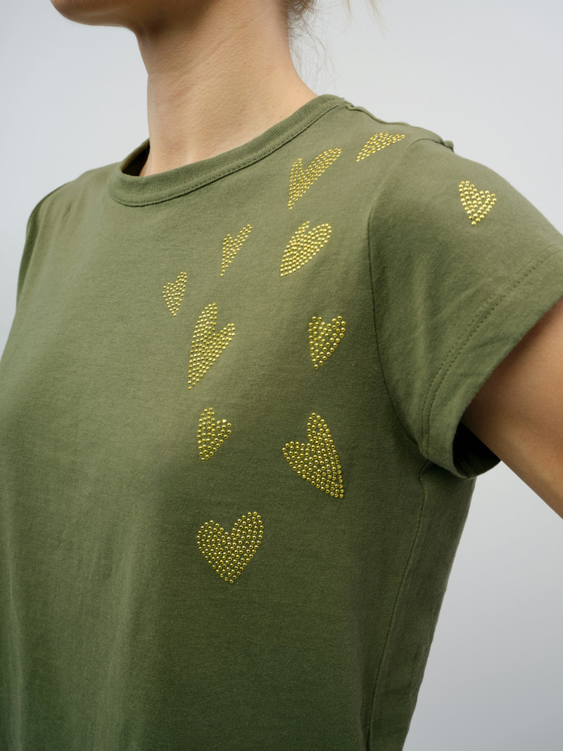 Woop Rain Heart T-Shirt 1