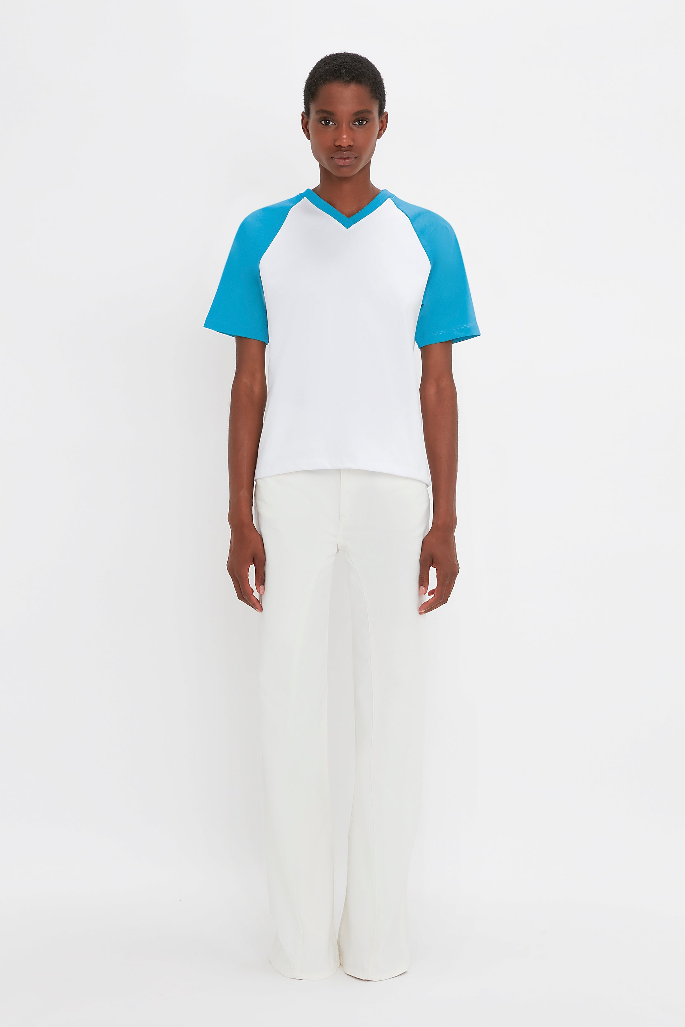 Exclusive Football T-Shirt In Blue - 3