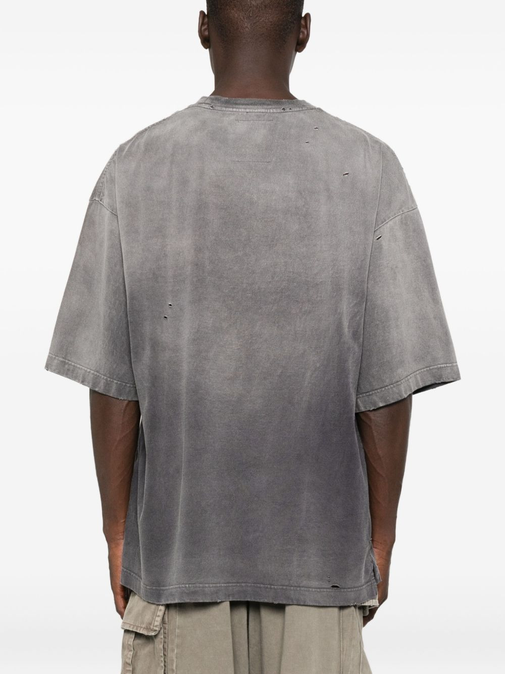 FADED-EFFECT  POCKET T-SHIRT - 3
