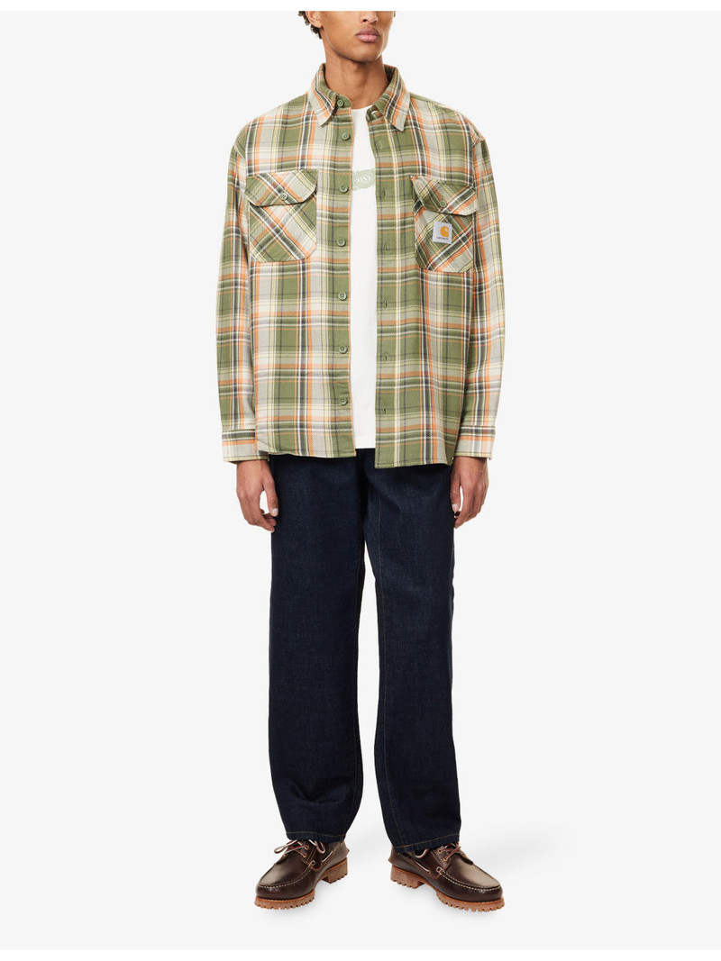 Carhartt WIP Tunick Plaid Twill-Cotton Shirt outlook