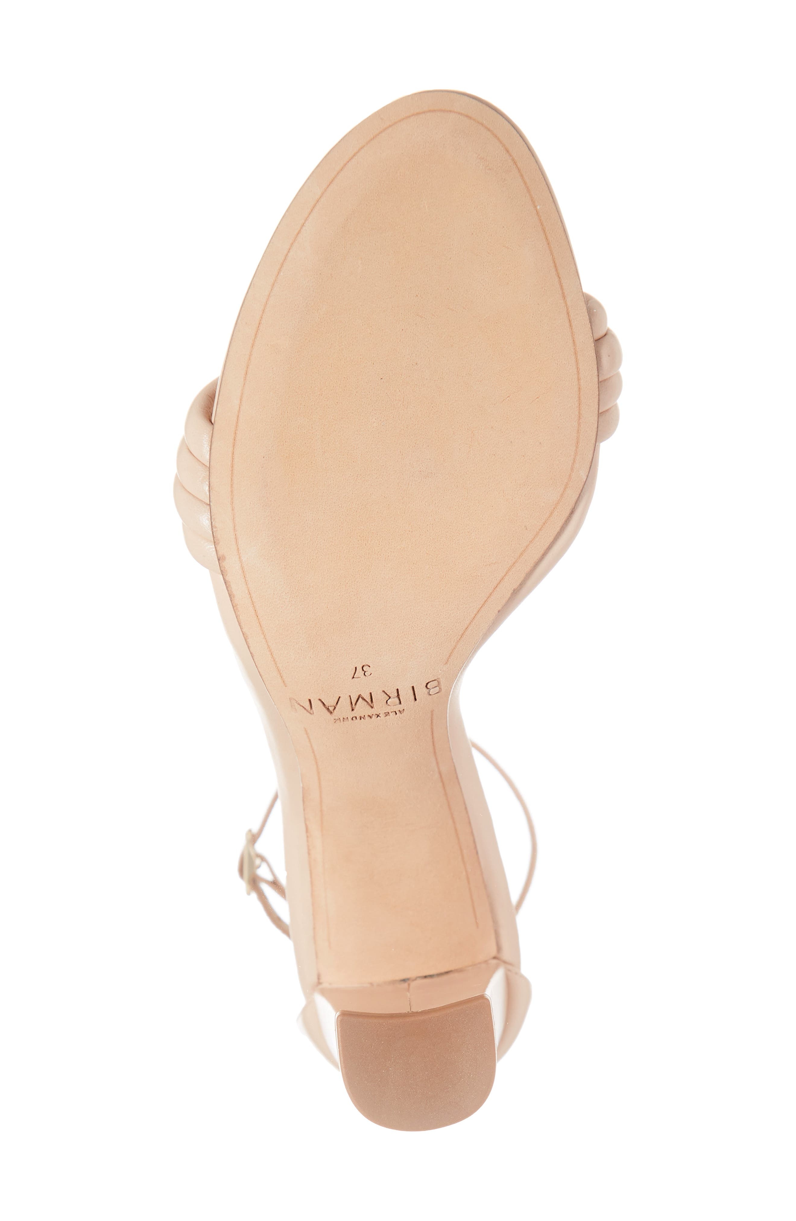 Alexandre Birman Chiara Knot Ankle Strap Sandal in Light Sand at Nordstrom - 6