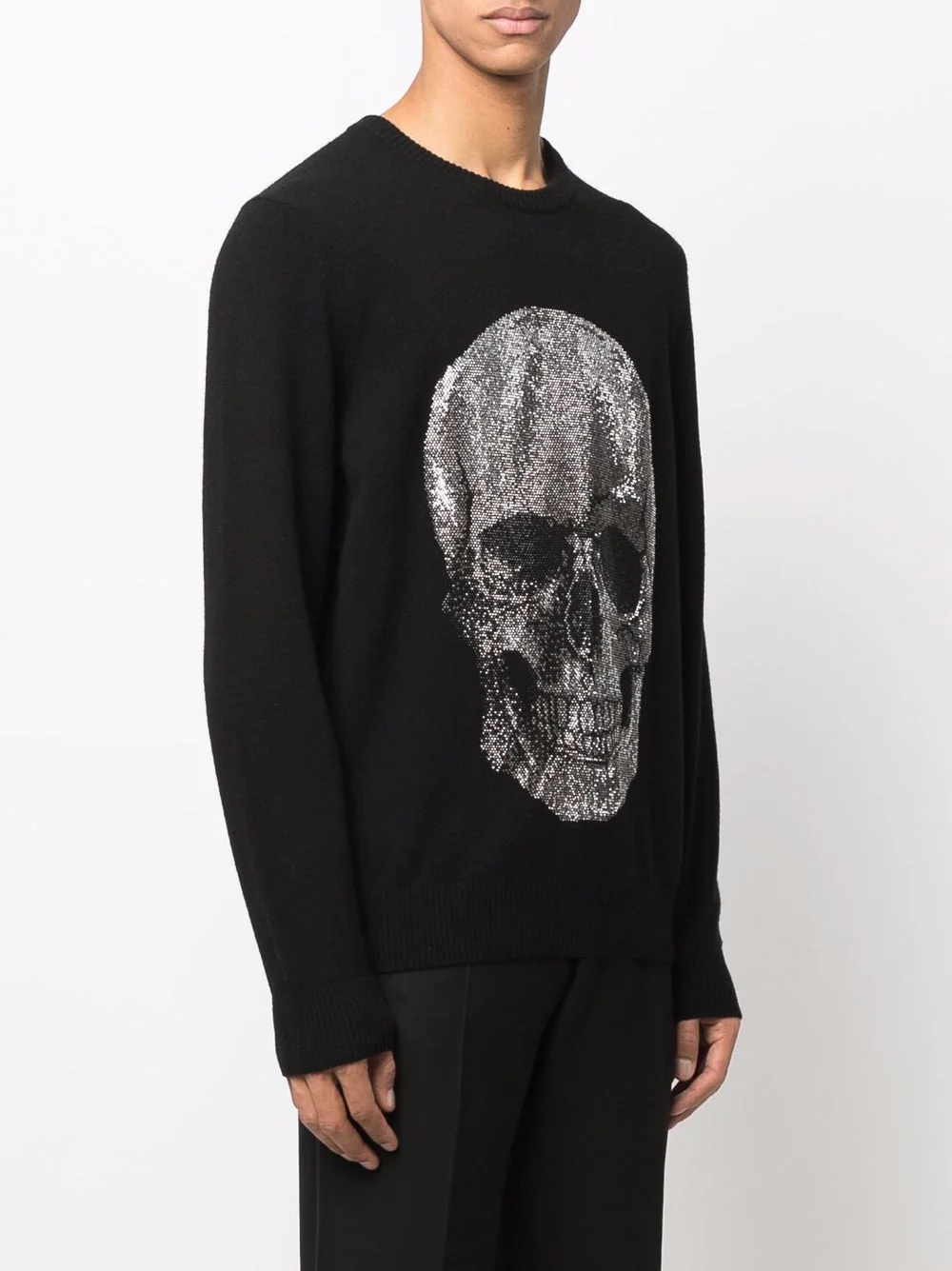 Iconic Skull cashmere sweater - 3