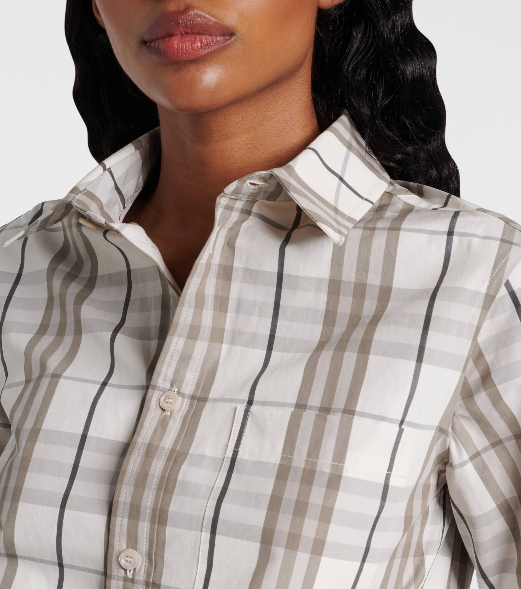 Burberry Check cotton shirt - 4