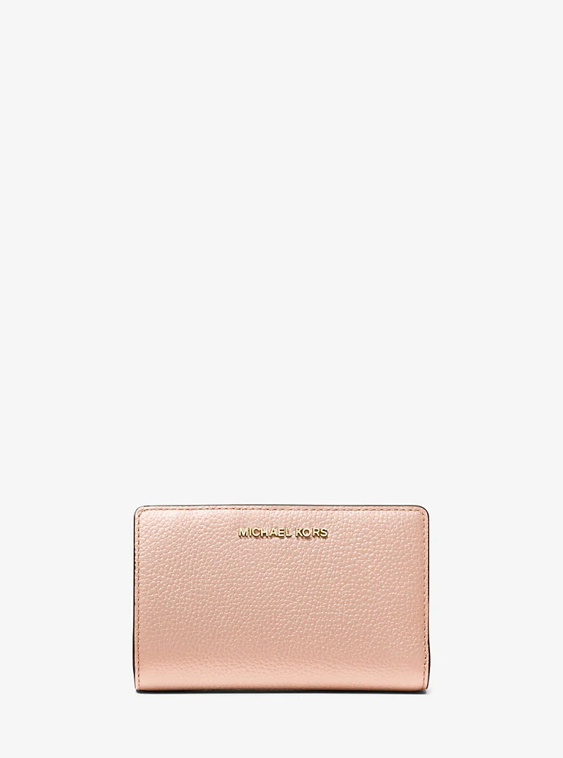 Medium Pebbled Leather Wallet - 1
