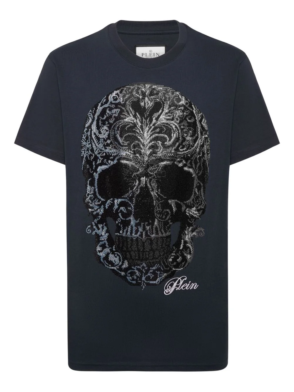 skull-print T-shirt - 1