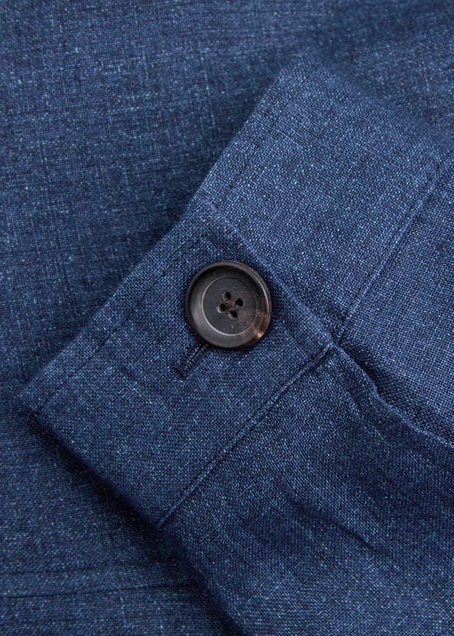 Oliver Spencer Theobald Linen Blazer - 5