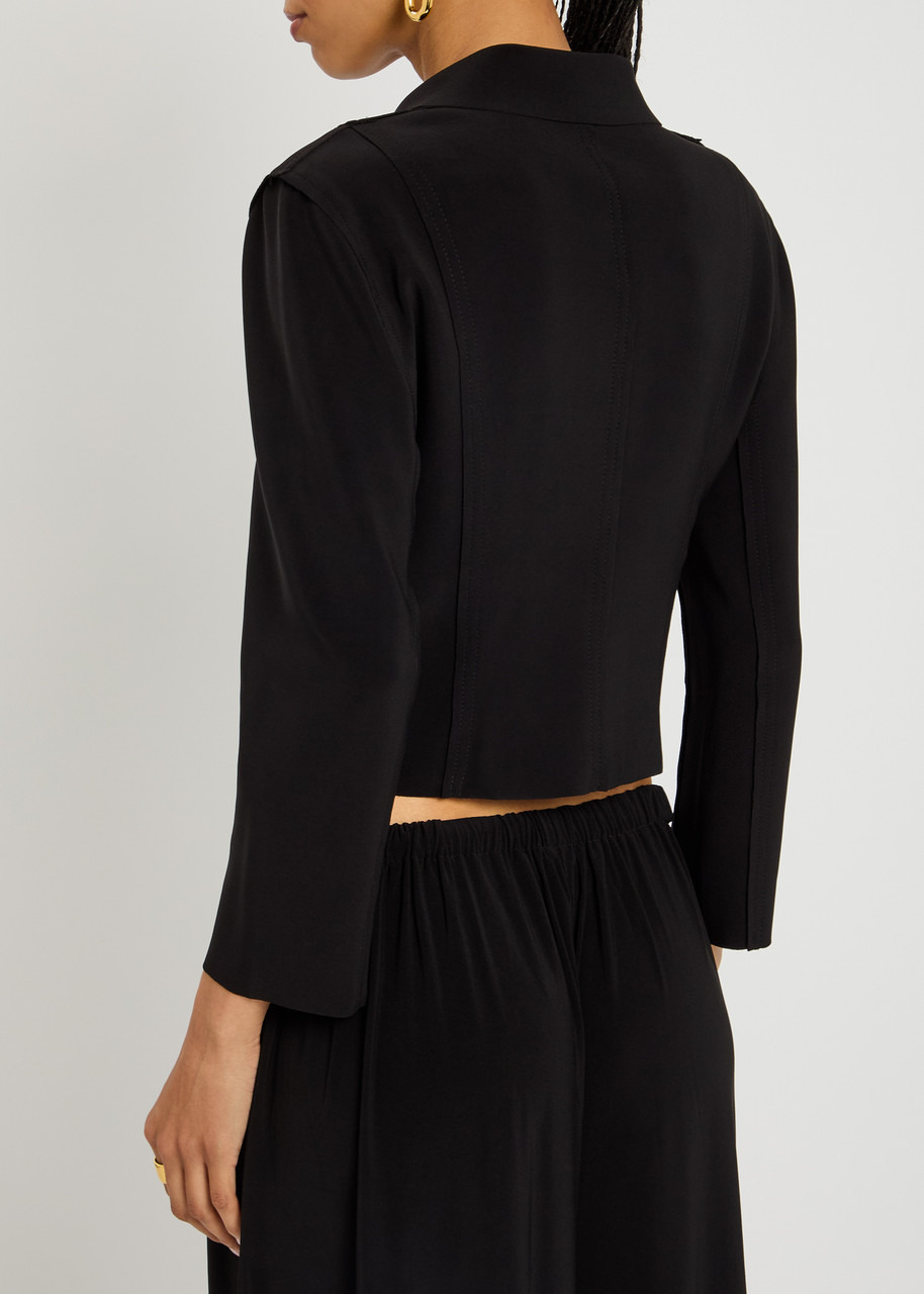 Norma Kamali Girl Stretch-jersey Jacket - 3
