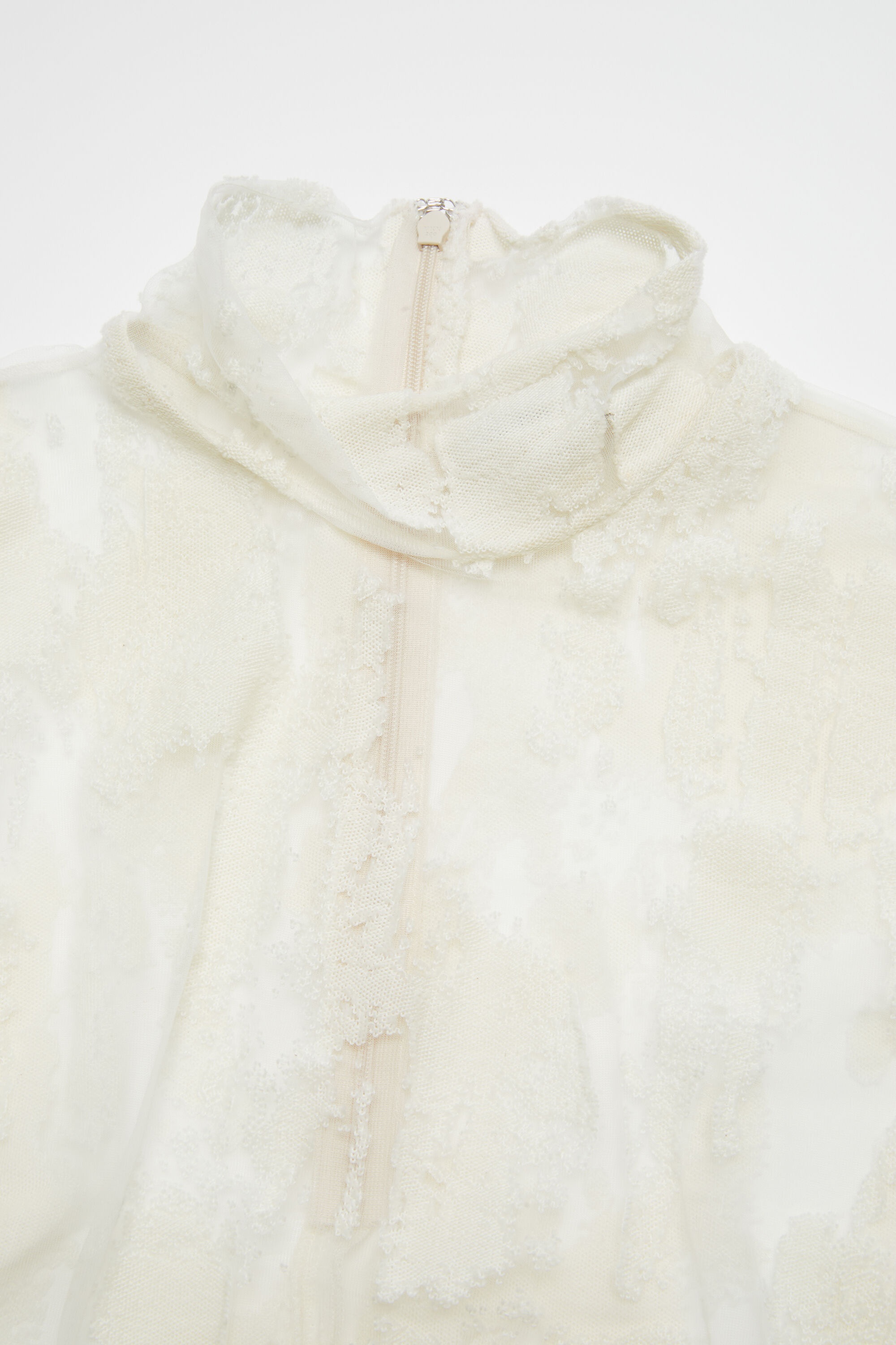 Jacquard top - Off white - 5