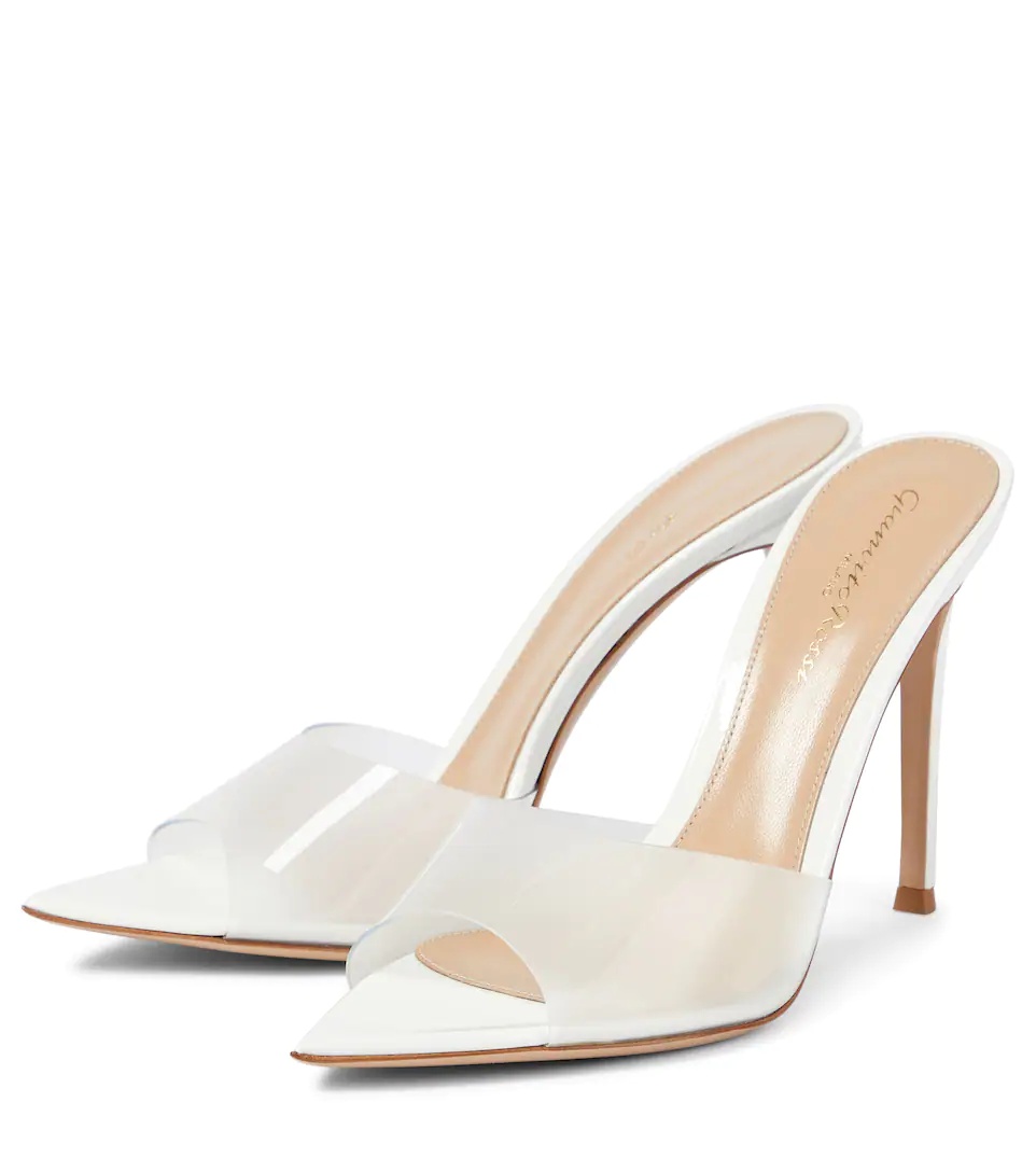 Elle 105 PVC and leather sandals - 5