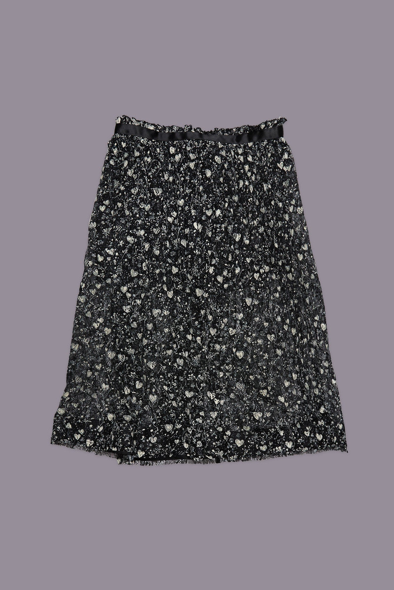 LACE MIDI SKIRT - 1