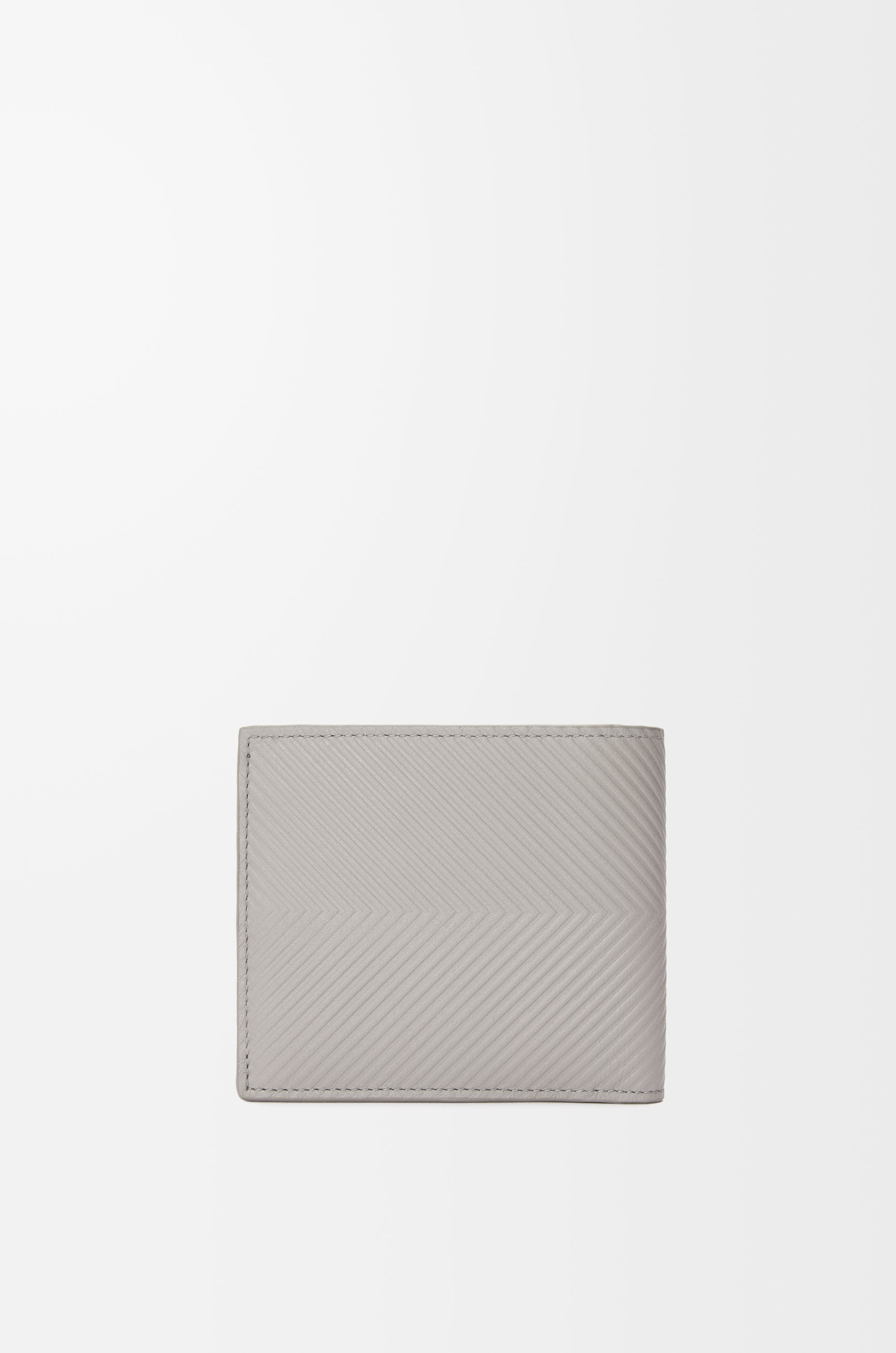 Bifold wallet in textured classic calfskin - 4