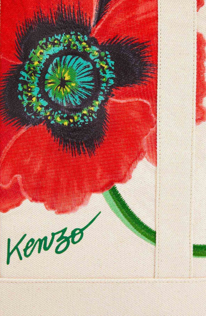 'KENZO Poppy' tote bag 4