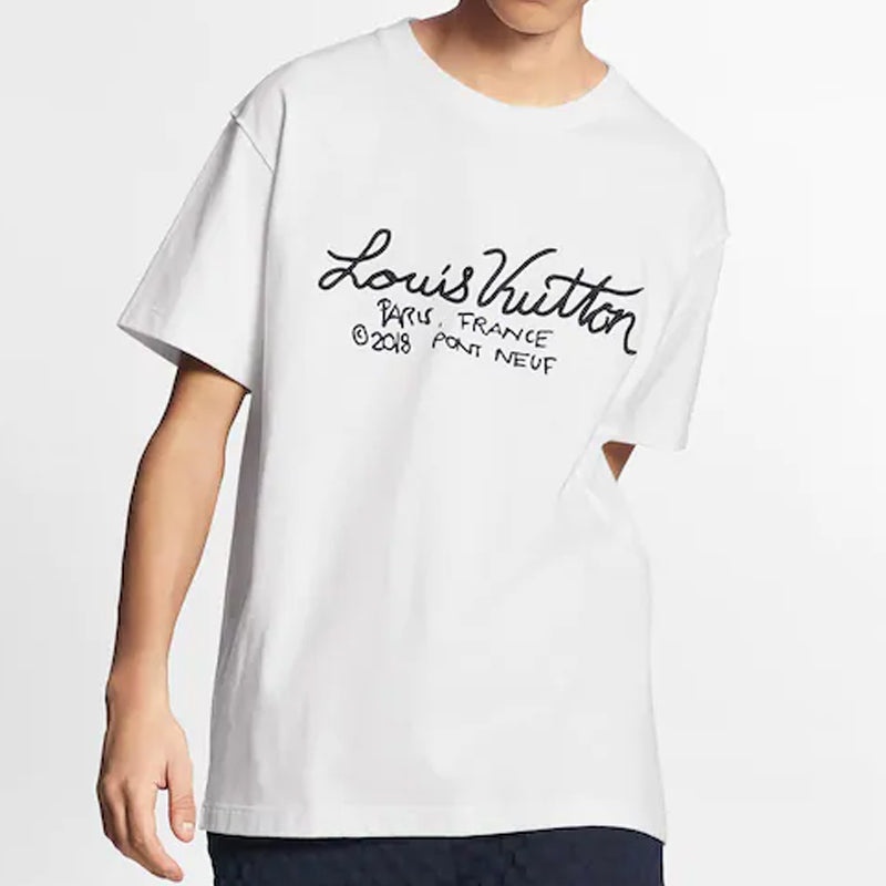 LOUIS VUITTON LV Featured Embroidered For Men White 1A7XNE - 2