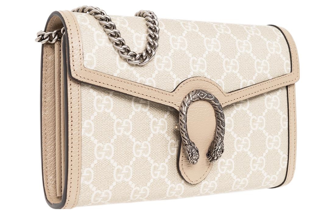 (WMNS) Gucci Dionysus GG Mini Chain Wallet 'Beige' 401231-UULBN-9683 - 5