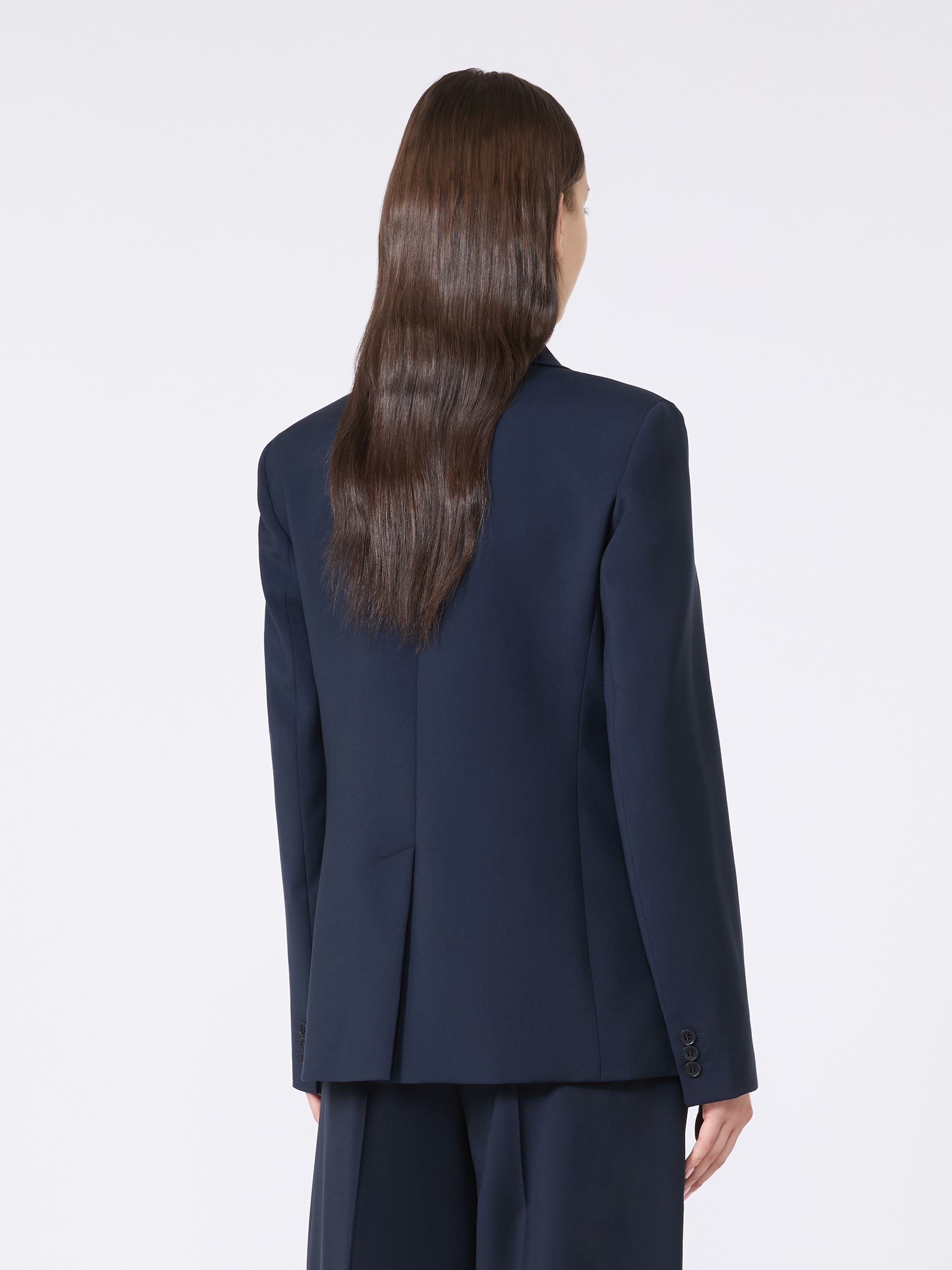 LAMINE Natural stretch wool blazer - 4