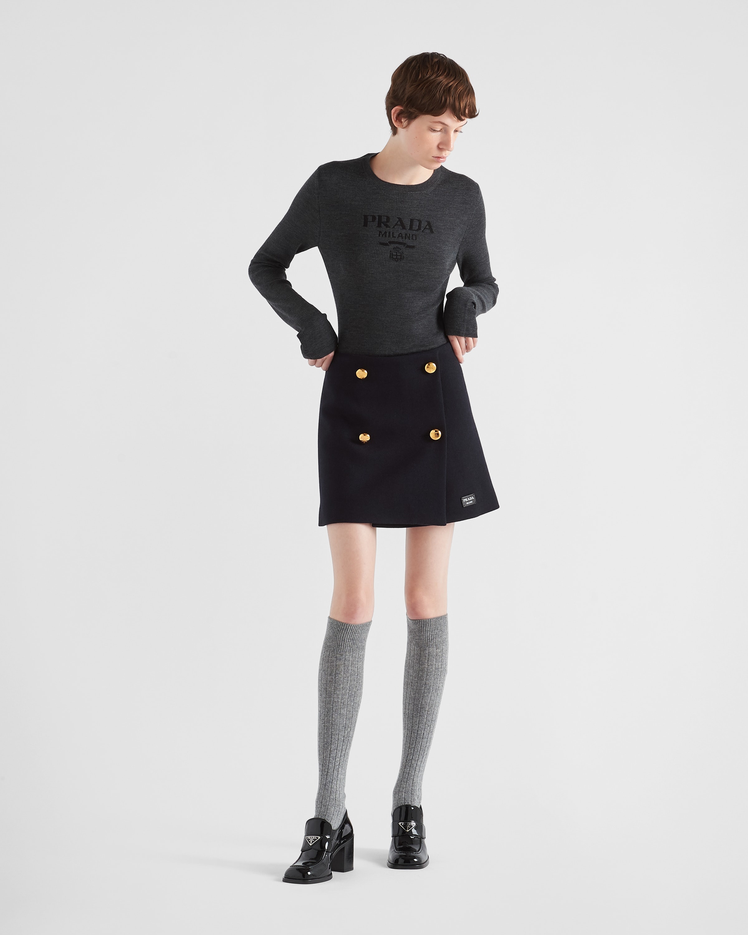 Superfine wool crew-neck sweater - 2