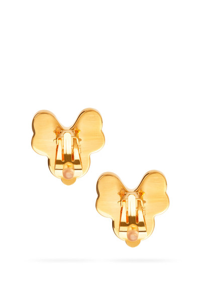 Loewe Pansy earrings in semi precious stones outlook