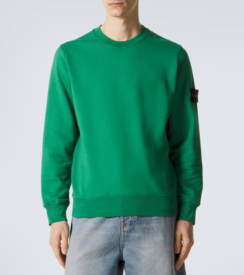 Compass cotton fleece sweatshirt 3