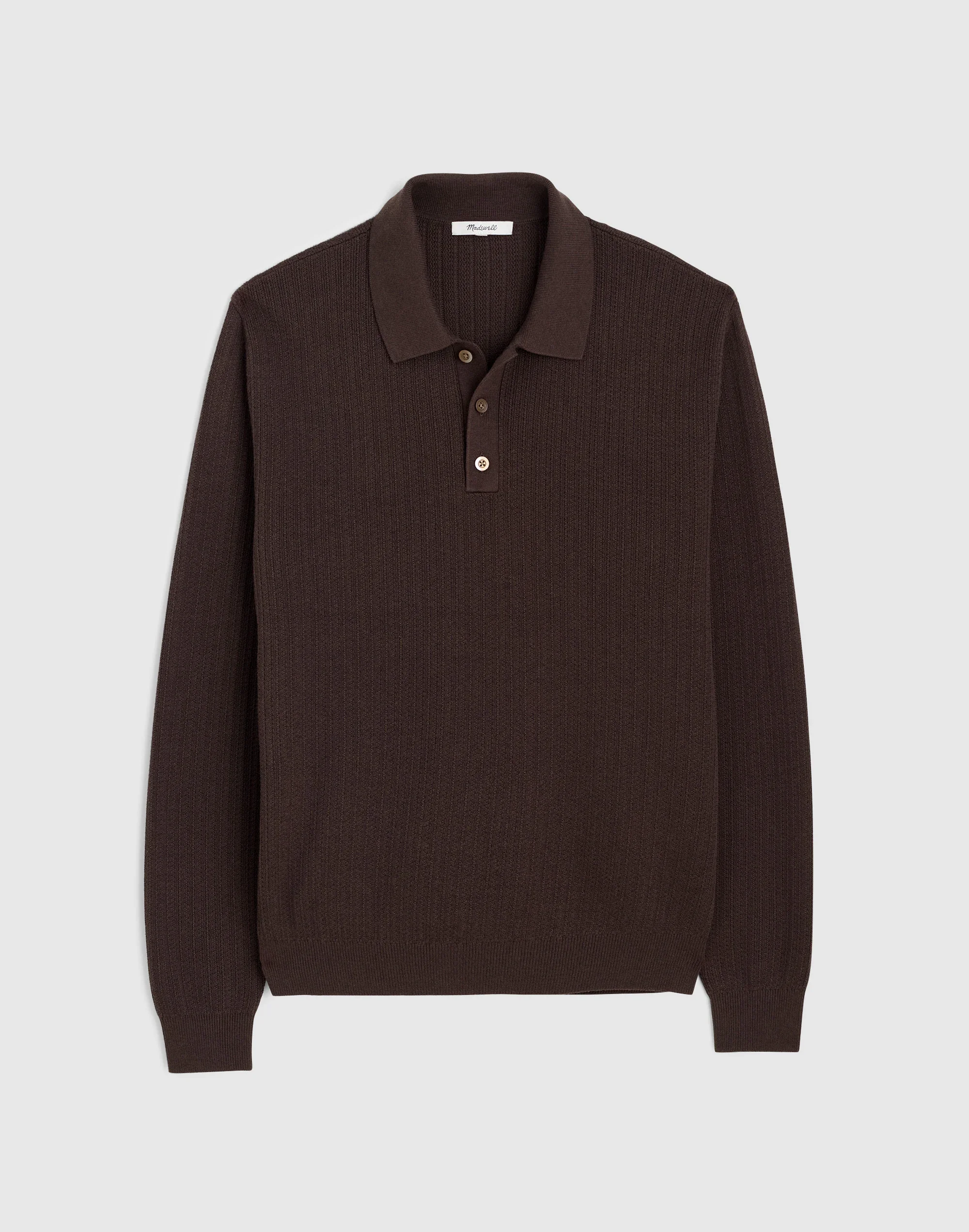 Long-Sleeve Polo Shirt - 1