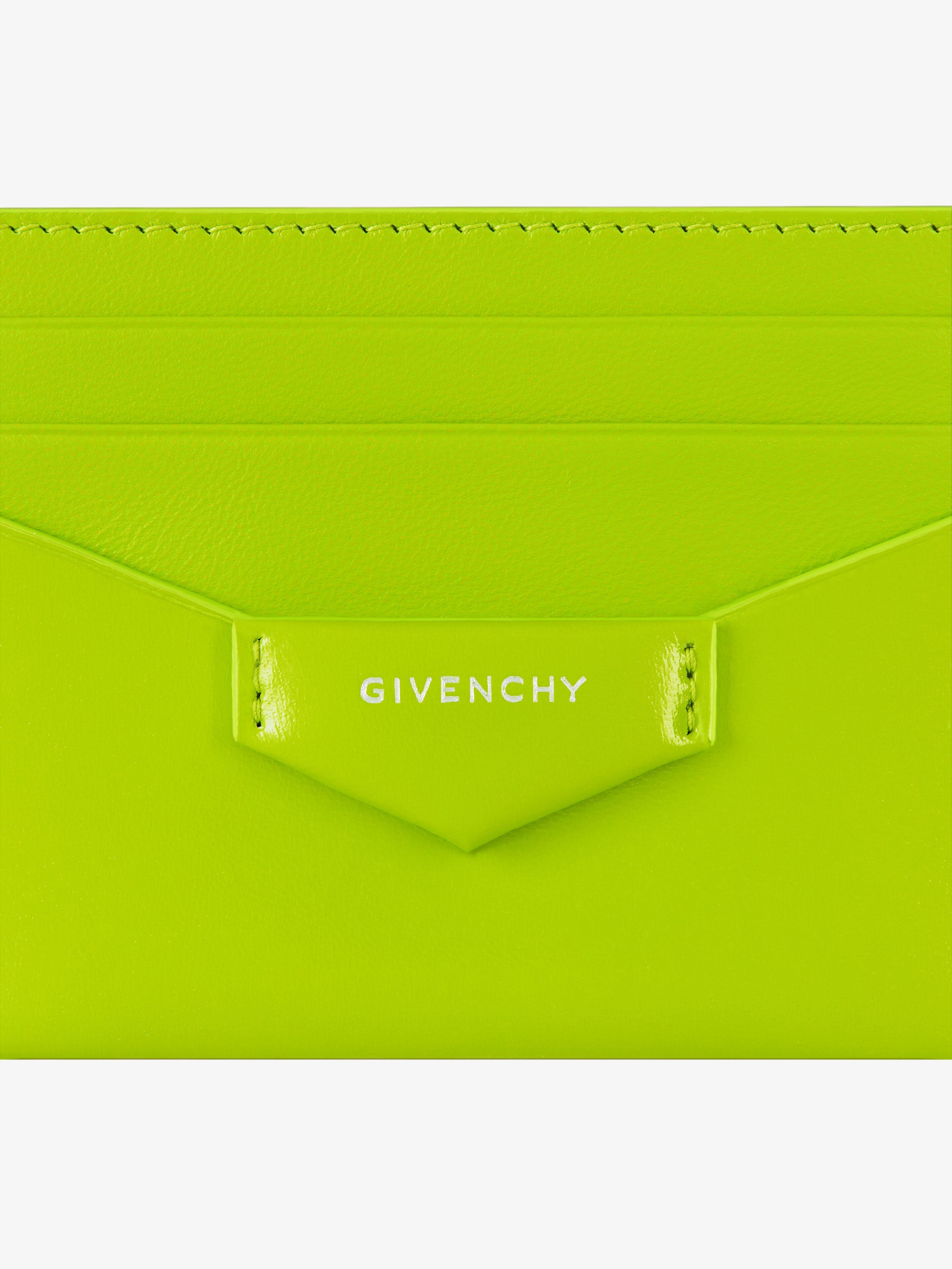 ANTIGONA CARD HOLDER IN BOX LEATHER - 3
