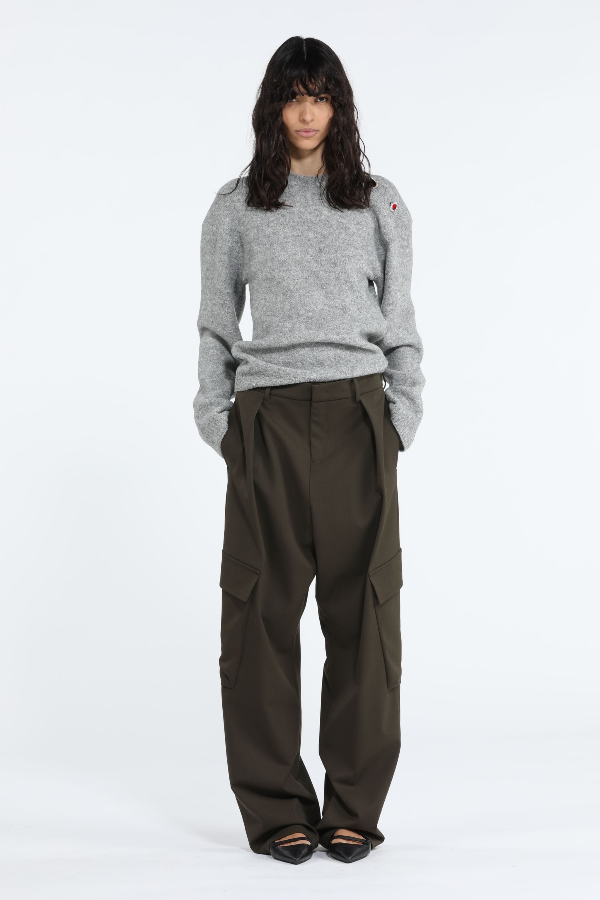 CRYSTAL-EMBELLISHED SWEATER - 4
