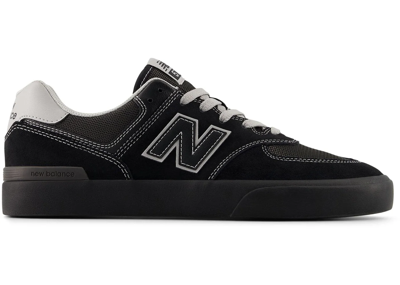 New Balance Numeric 574 Vulc Black Grey - 1