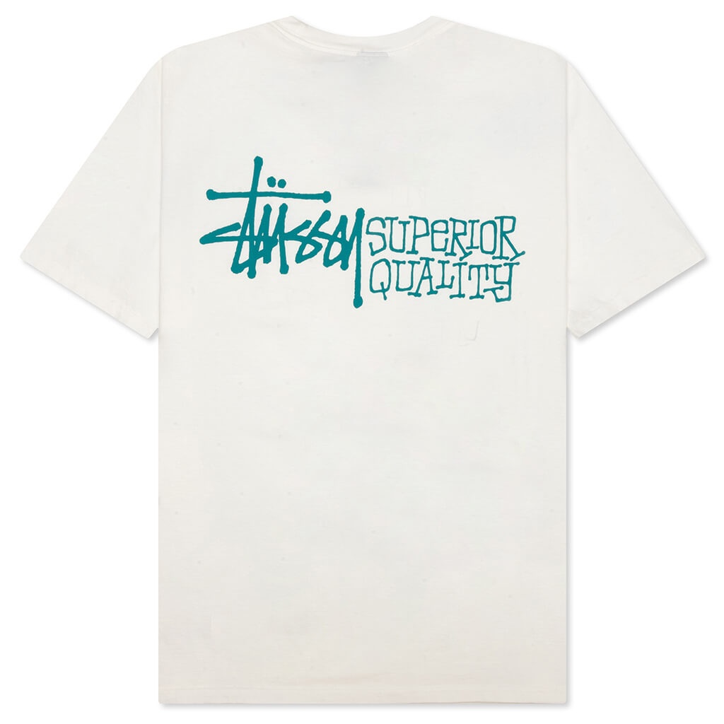 【Stussy】 Superior Quality Pigment Dyed T-Shirt Natural Superior Quality Pigment Dyed T-Shirt – Premier