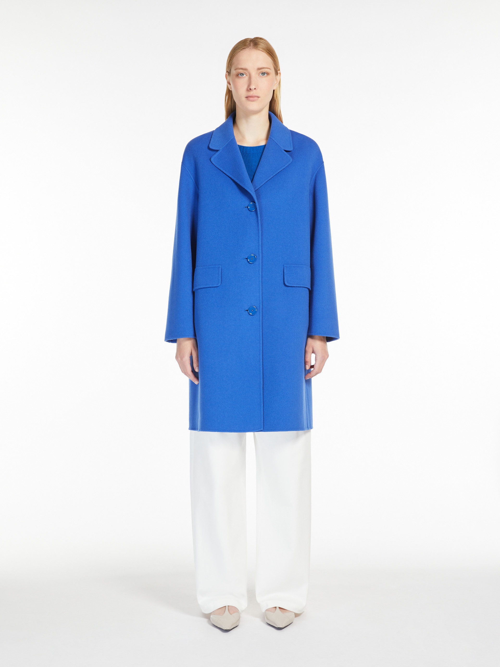 CIELO Wool cocoon coat - 3