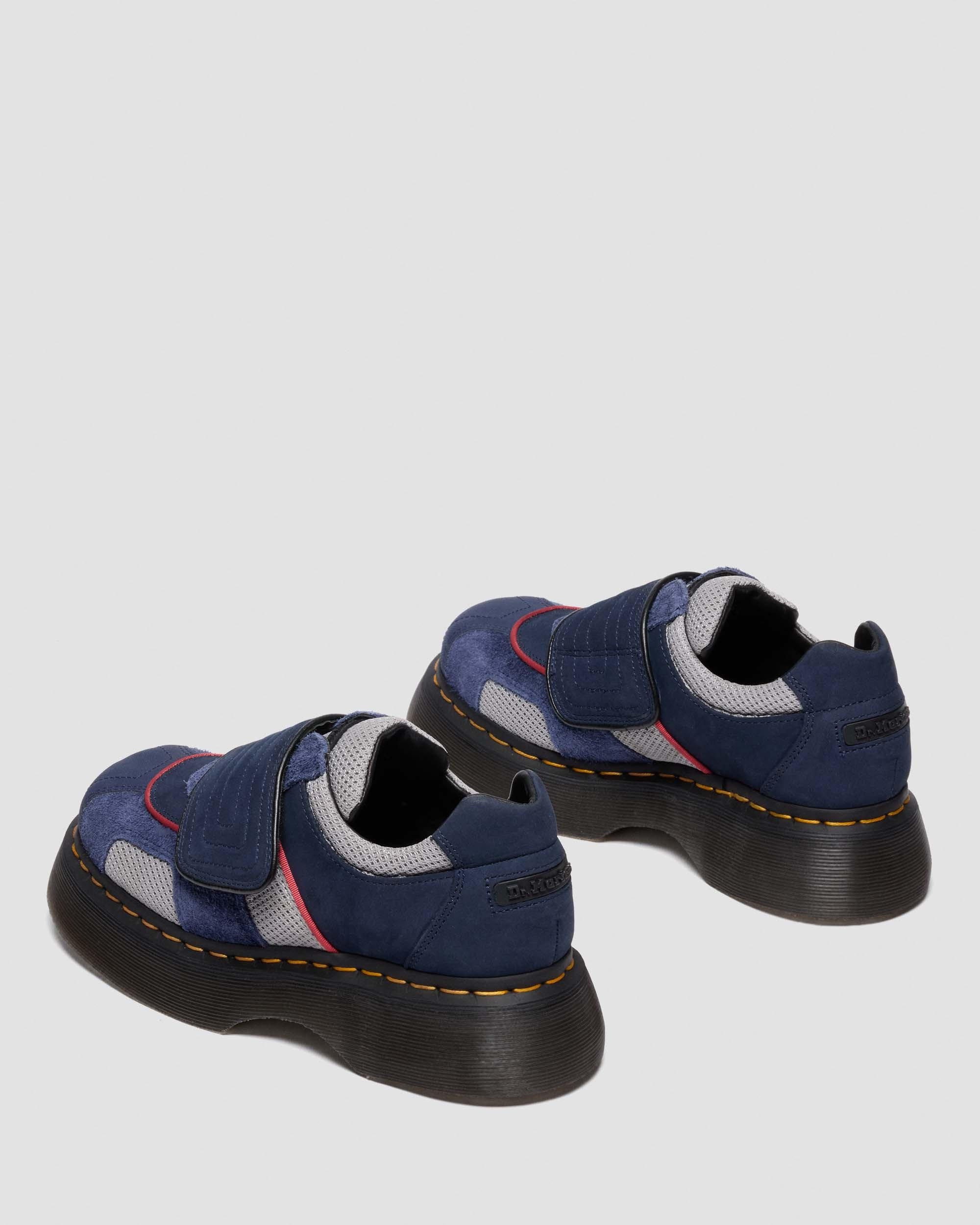 BUZZ STRAP MIXED MATERIAL SHOES - 5