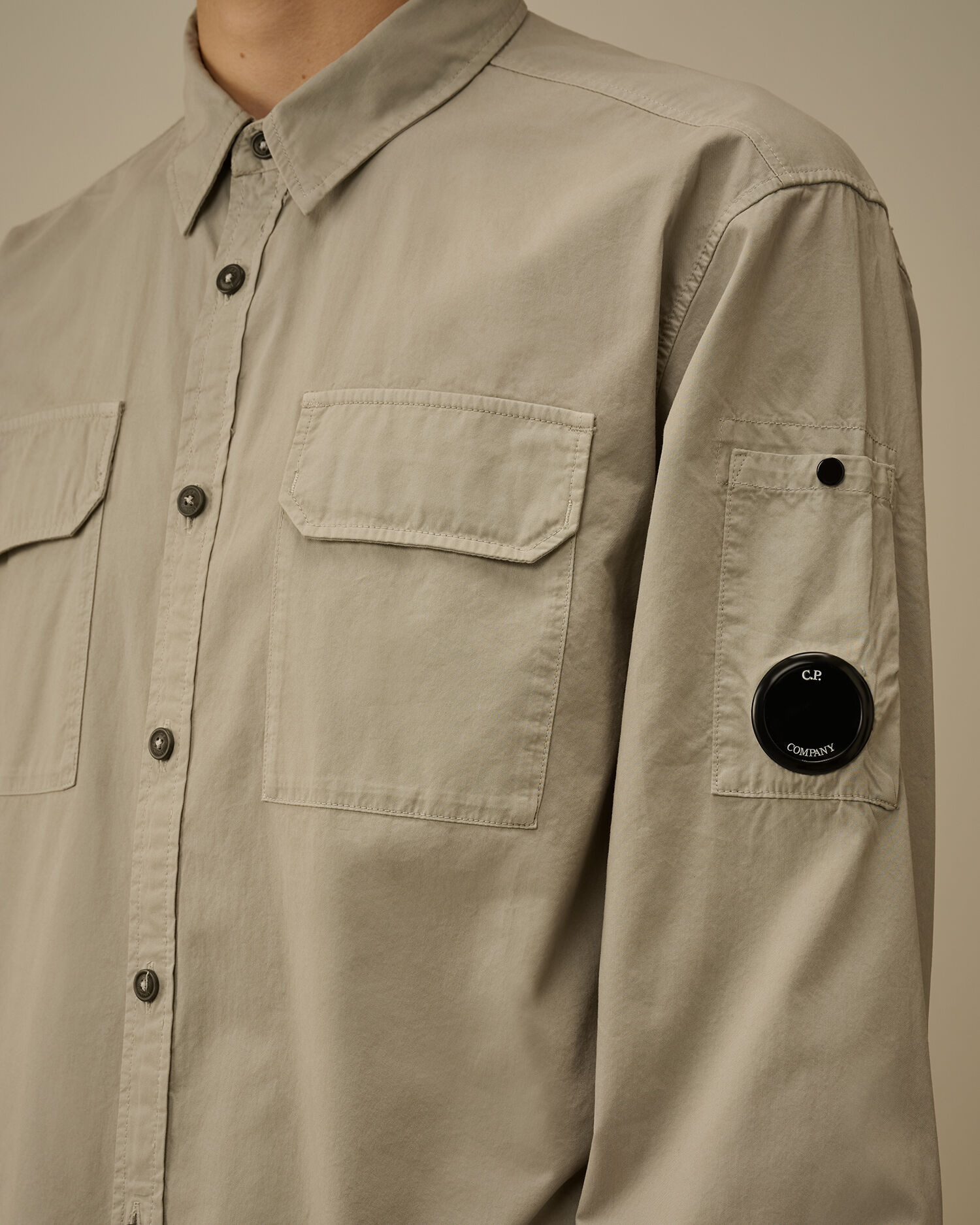 Organic Gabardine Longsleeve Button Shirt - 5