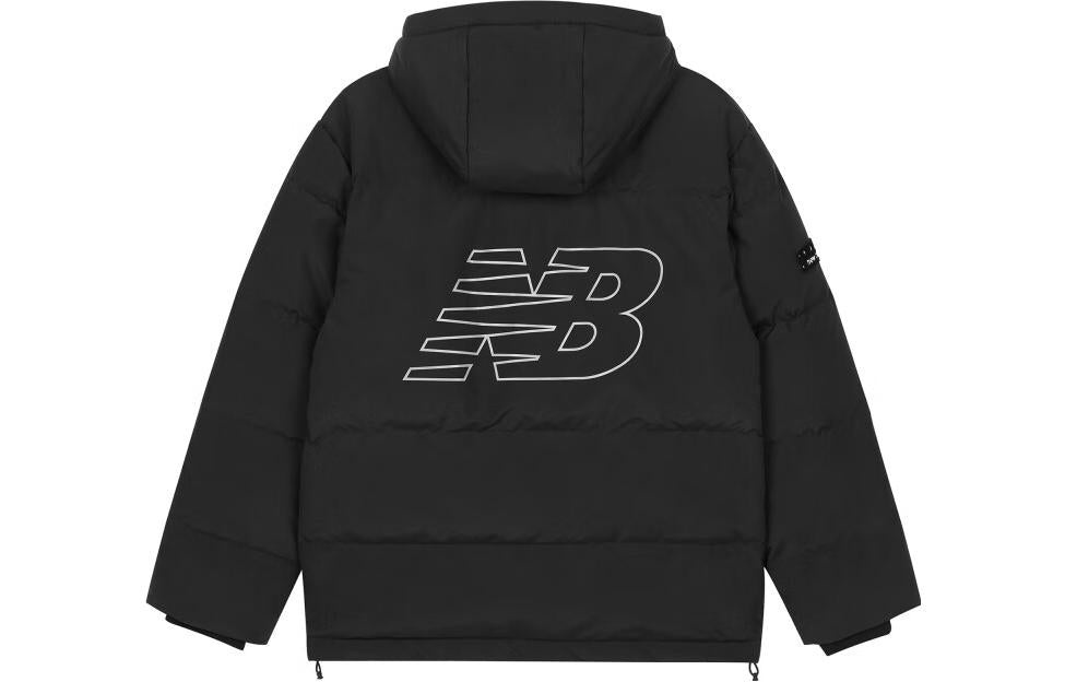 New Balance NB Logo Winter Down Jacket 'Black' AMJ33339-BK - 3