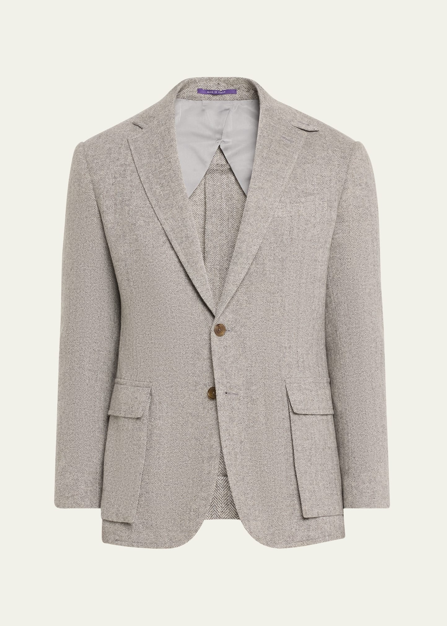 Men's Kent Bellows Herringbone Sport Coat - 1