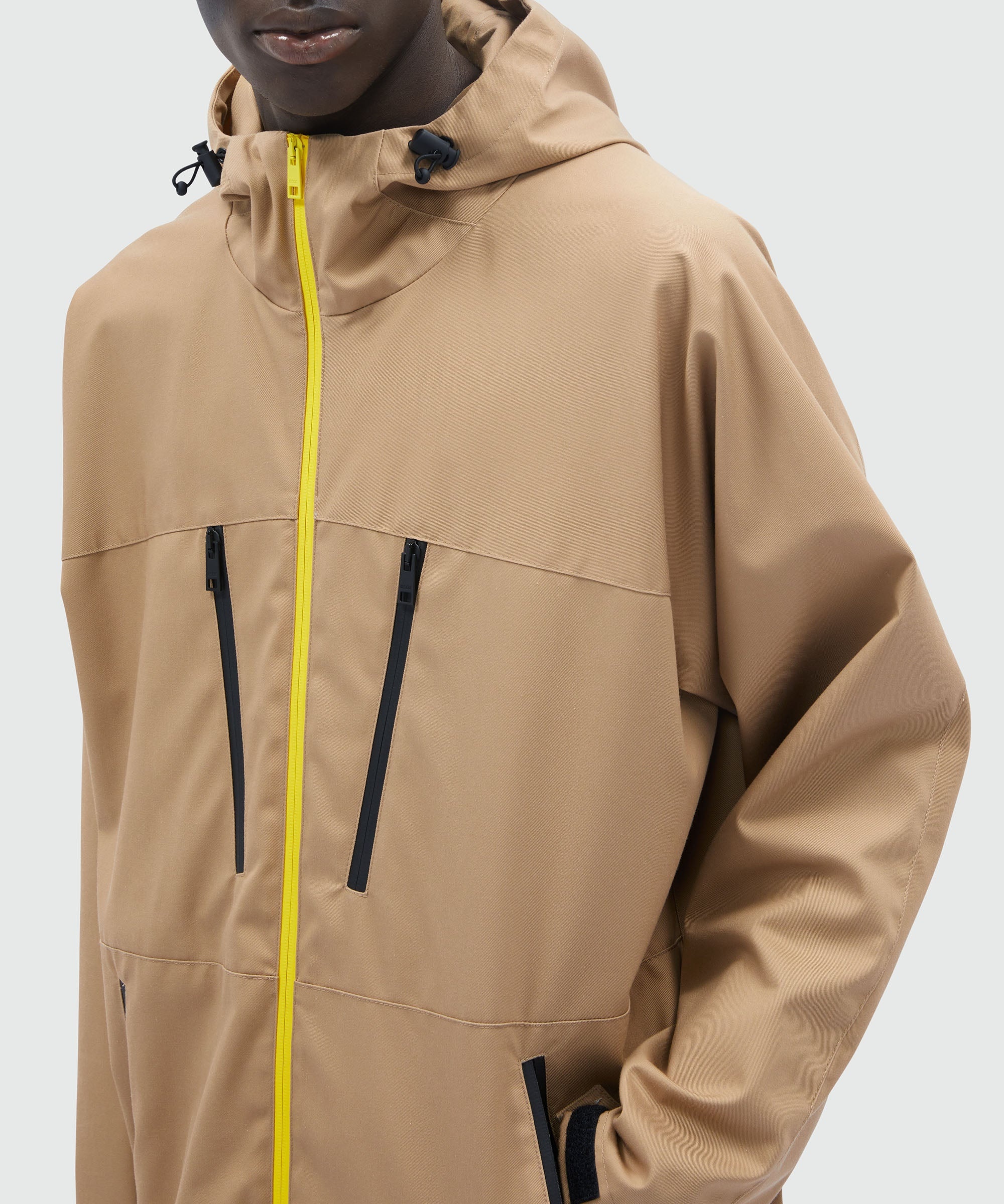 Biscuit technical gabardine jacket - 5