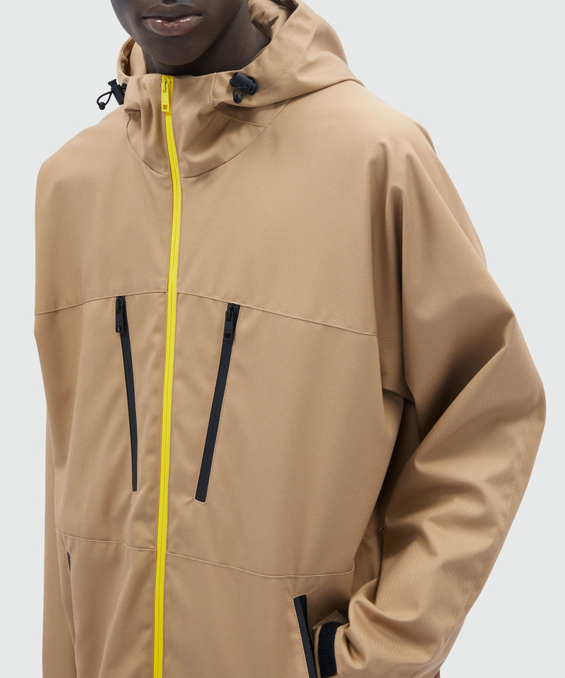 Biscuit technical gabardine jacket 5