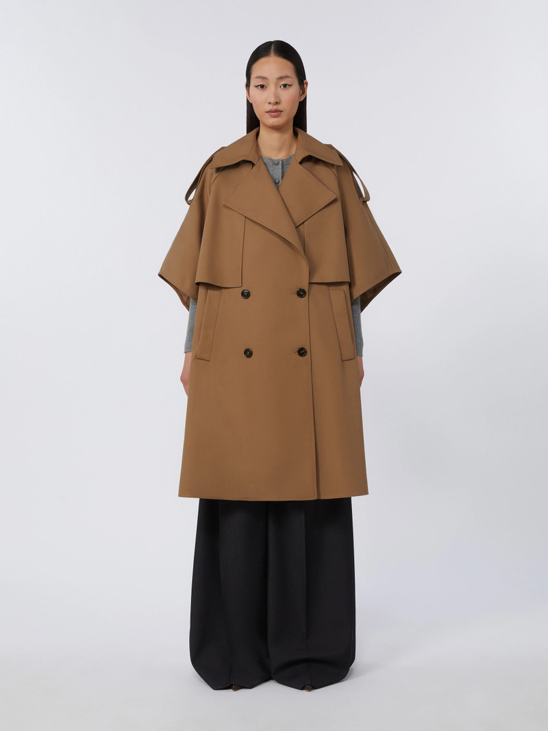 ZEUS Water-repellent gabardine cloak - COLONIAL 3