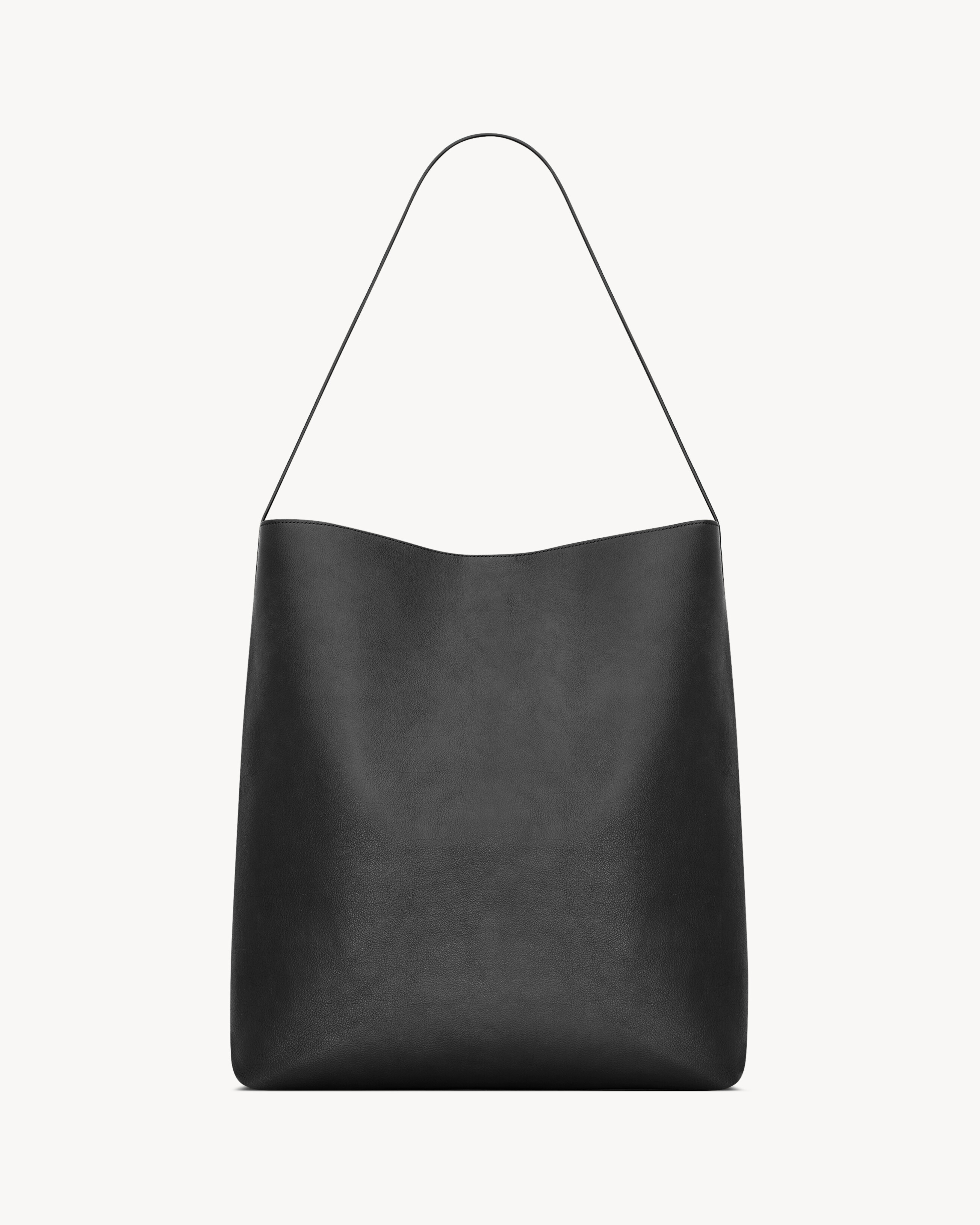 BOLD HOBO BAG IN LEATHER - 3