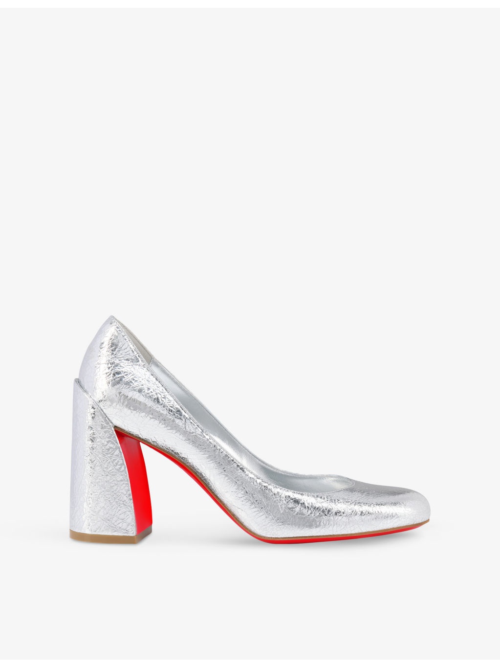 Miss Sab 85 Metallic-Leather Courts - 1
