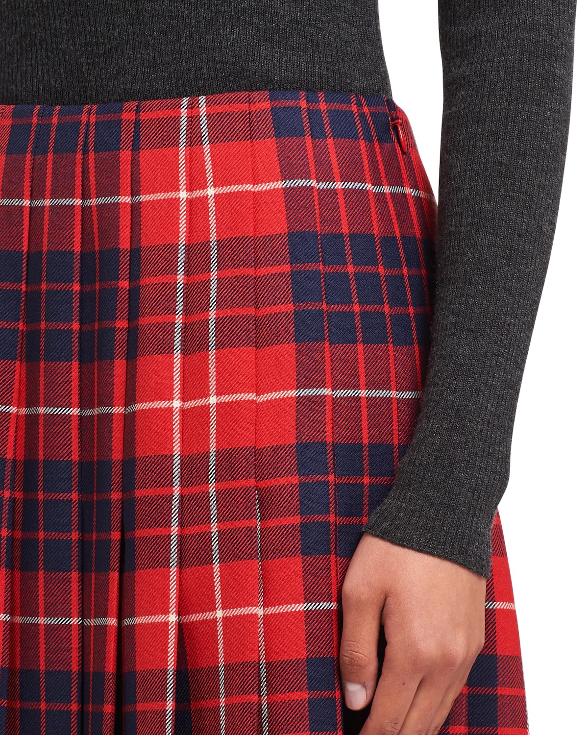 Plaid skirt - 5