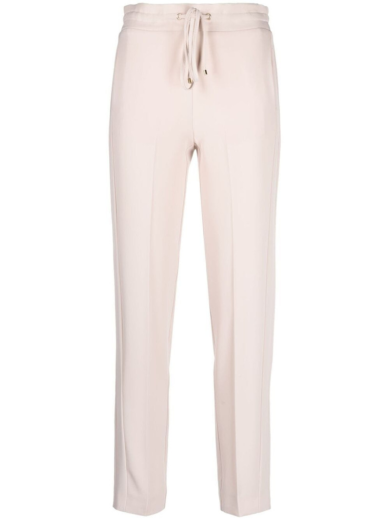 drawstring slim-fit trousers 1