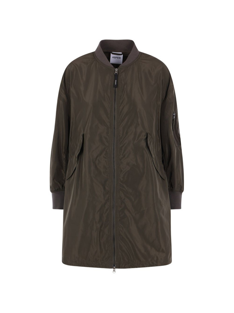 zip pocket military jacket 1