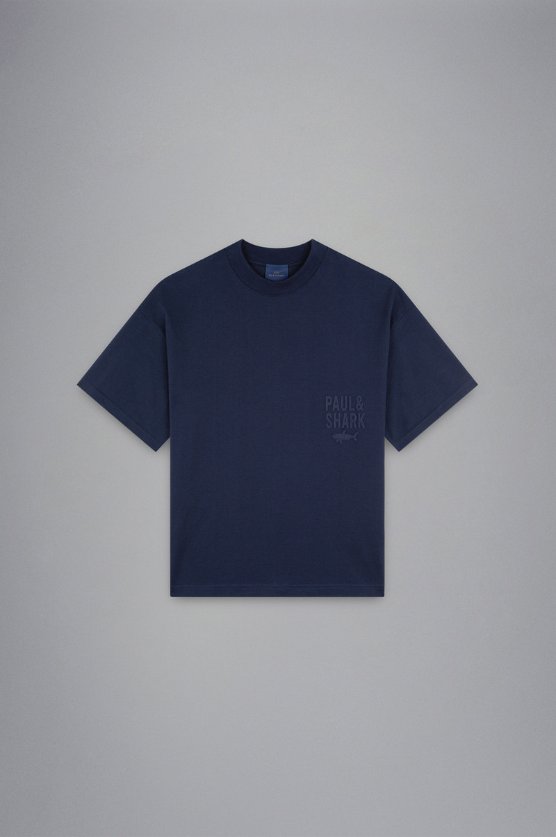 COTTO T-SHIRT WITH EMBROIDERY - 1