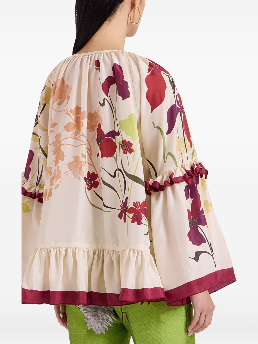 ruffled blouse - 3