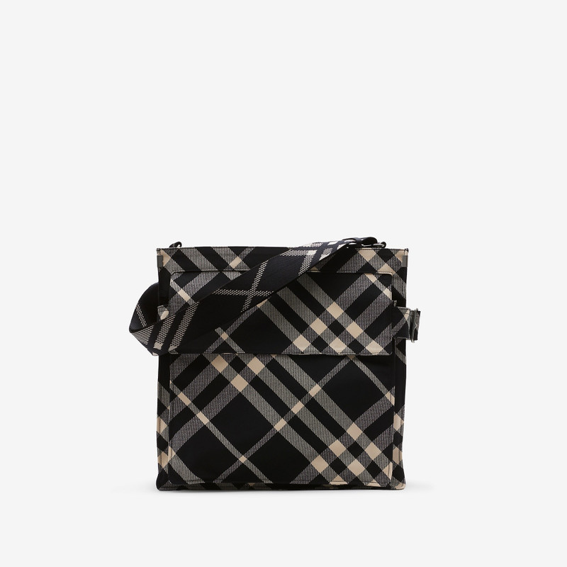 Medium Check Trench Tote 1