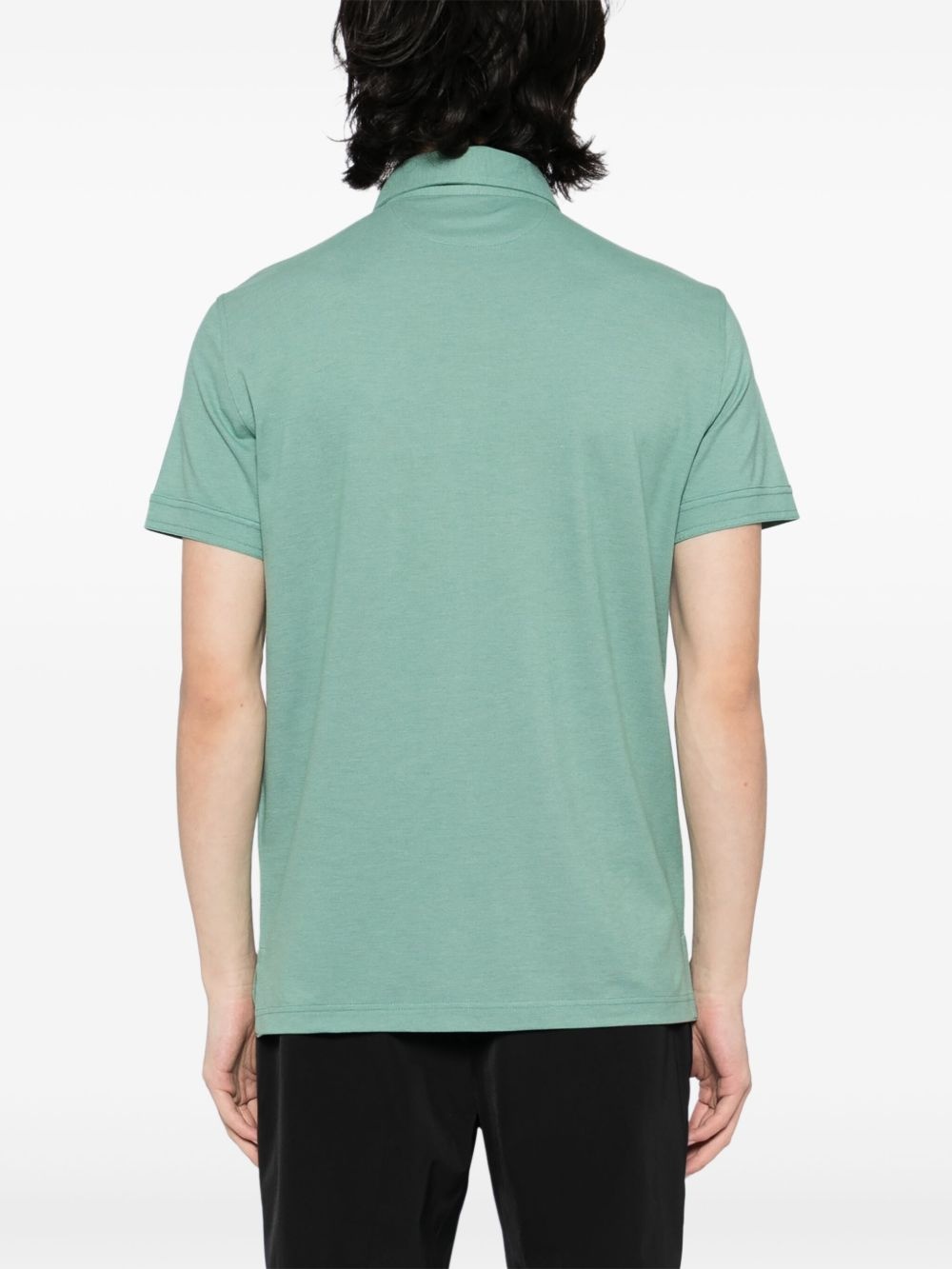 short-sleeved polo shirt - 3