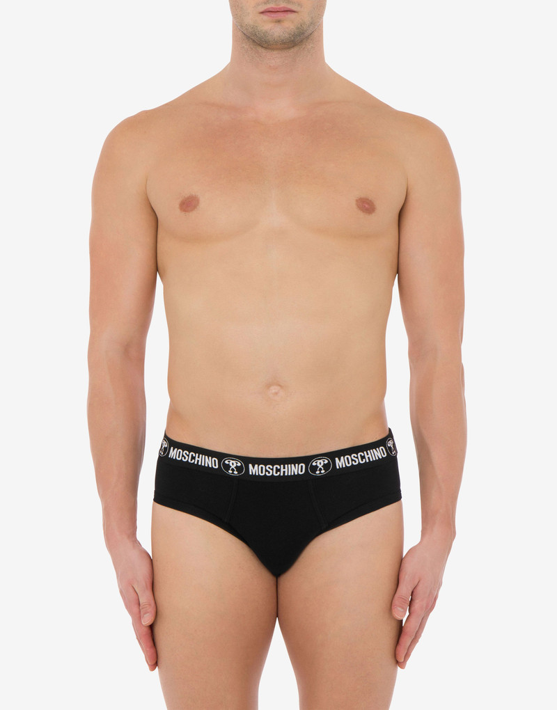 Moschino DOUBLE QUESTION MARK JERSEY BRIEFS outlook