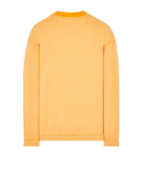 STONE ｜SWEATSHIRTS (652X2 Marina Cotton/Nylon Ter Stone Island 652X2 STONE ISLAND MARINA ORANGE | REVERSIBLE