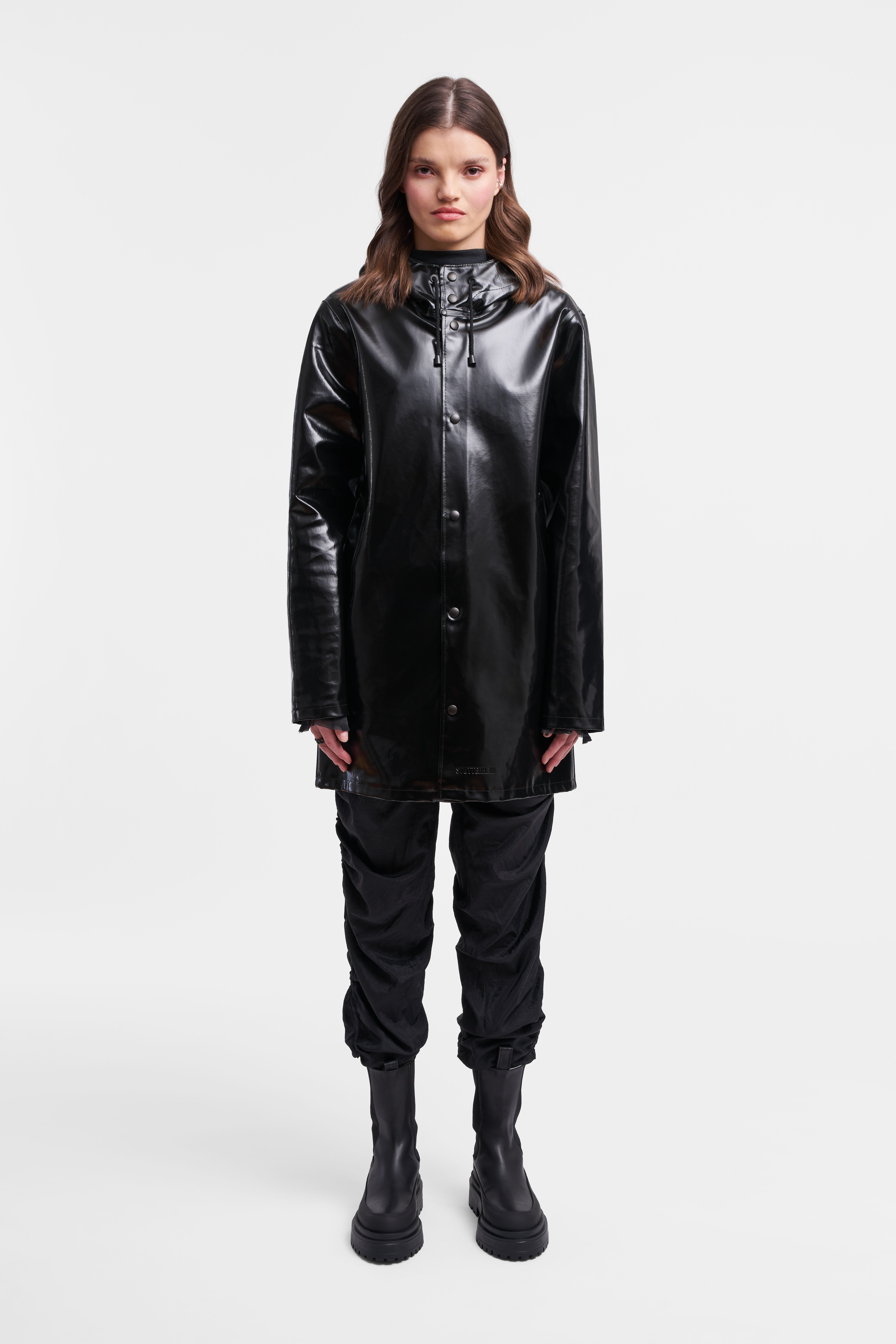 Stockholm Opal Raincoat Black - 11
