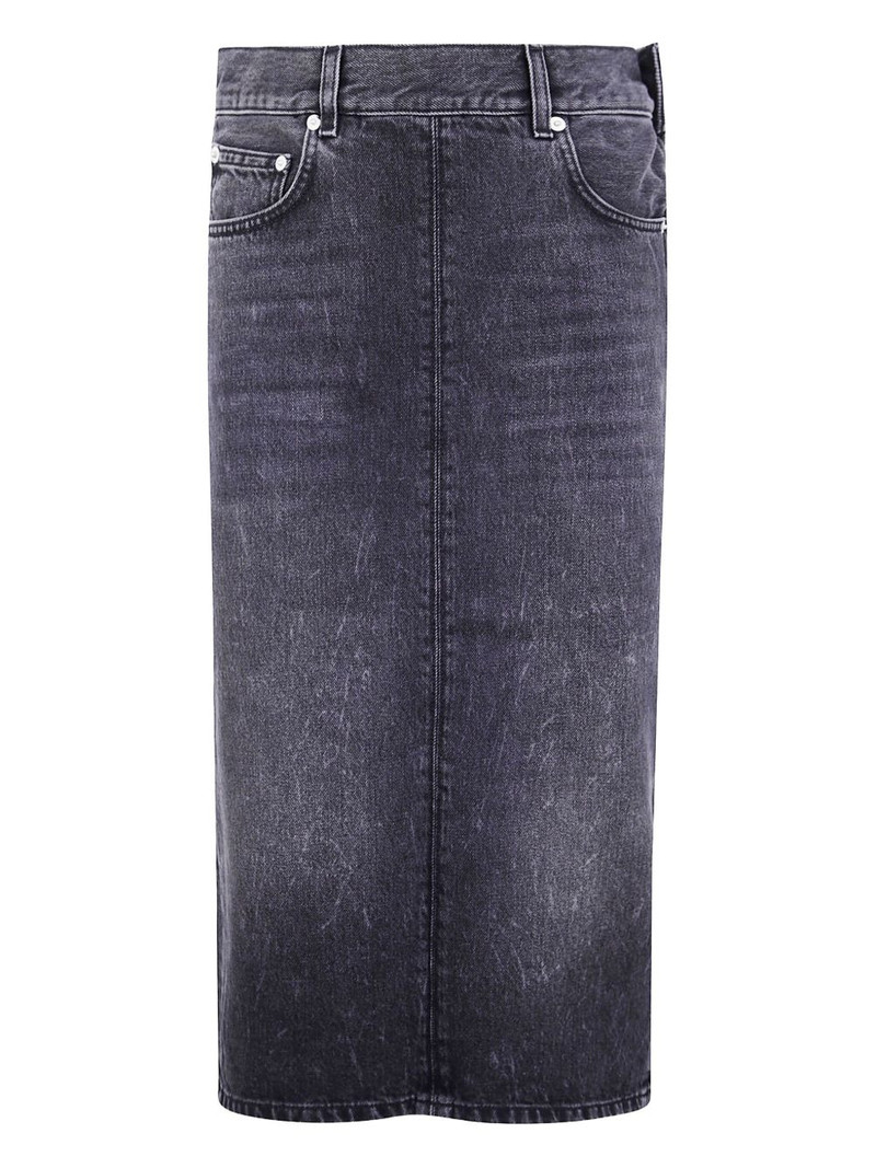 denim cotton skirt 1