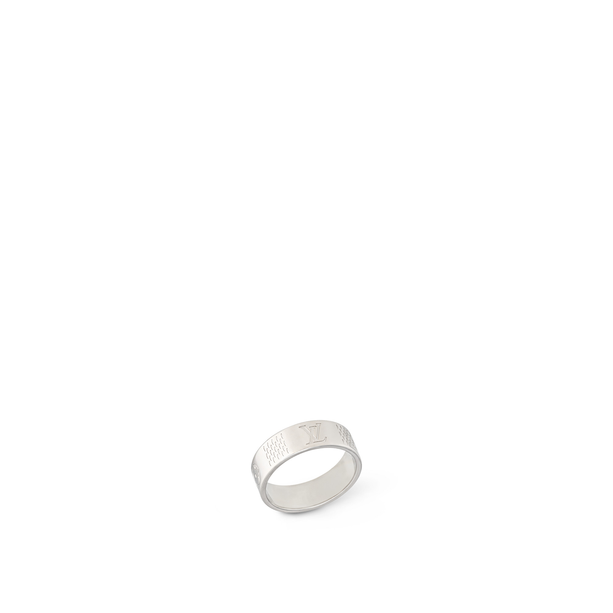 Damier Staples Thin Ring - 2